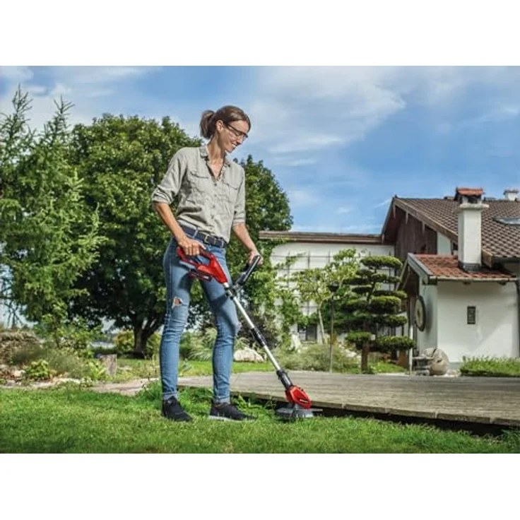 Einhell Power X-Change GE-CT 18 Li, Akku-Rasentrimmer mit 24 cm Schnittbreite, 18V Li-Ionen, 2,5 Ah Akku im Set – Bild 5