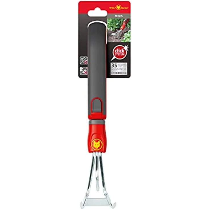 WOLF-Garten Jätegrubber LB-M -ZM 015, multi-star Handgrubber, rot-gelb, 7cm, – Bild 3