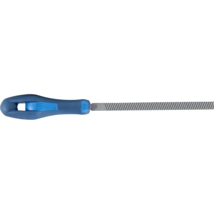 PFERD TOOLS Bremssattelfeile BSF 150, gefräste Zahnung, 150mm x 9,8mm, mit Griff, für Bremsanlagenwartung