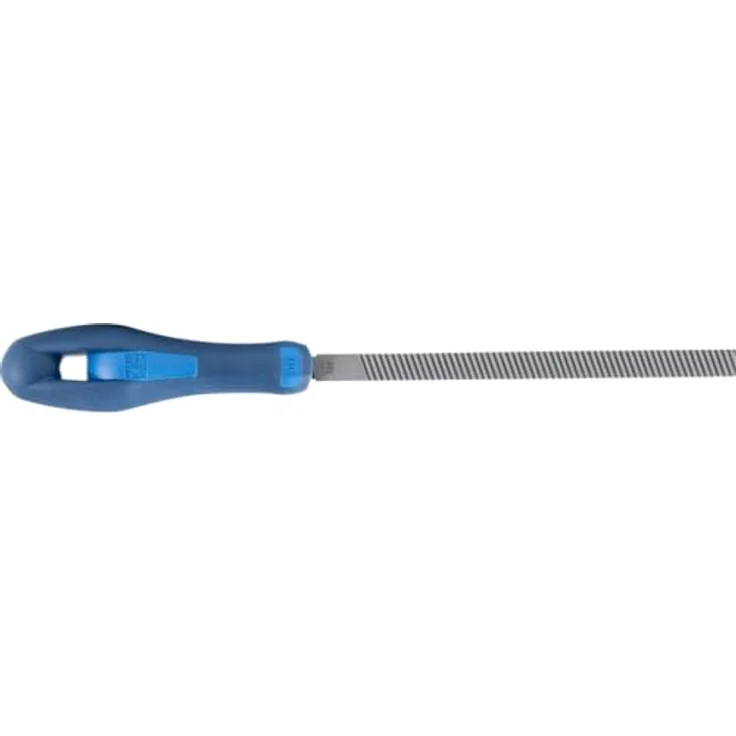 PFERD TOOLS Bremssattelfeile BSF 150, gefräste Zahnung, 150mm x 9,8mm, mit Griff, für Bremsanlagenwartung – Bild 1