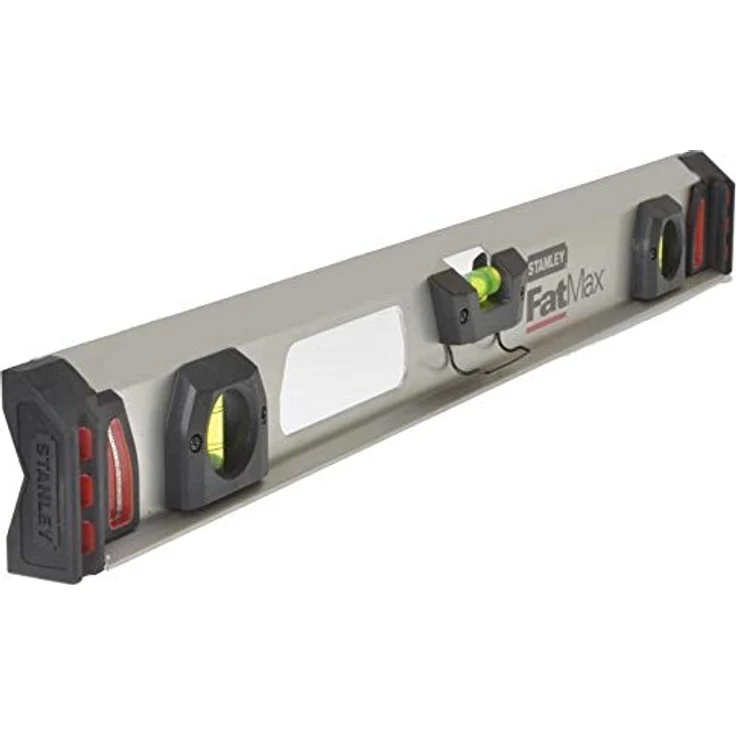 Stanley FatMax I-Profil Wasserwaage II (120 cm Länge, magnetisch, 2 vertikale Libellen-1 horizontale Libelle) 1-43-556 – Bild 4