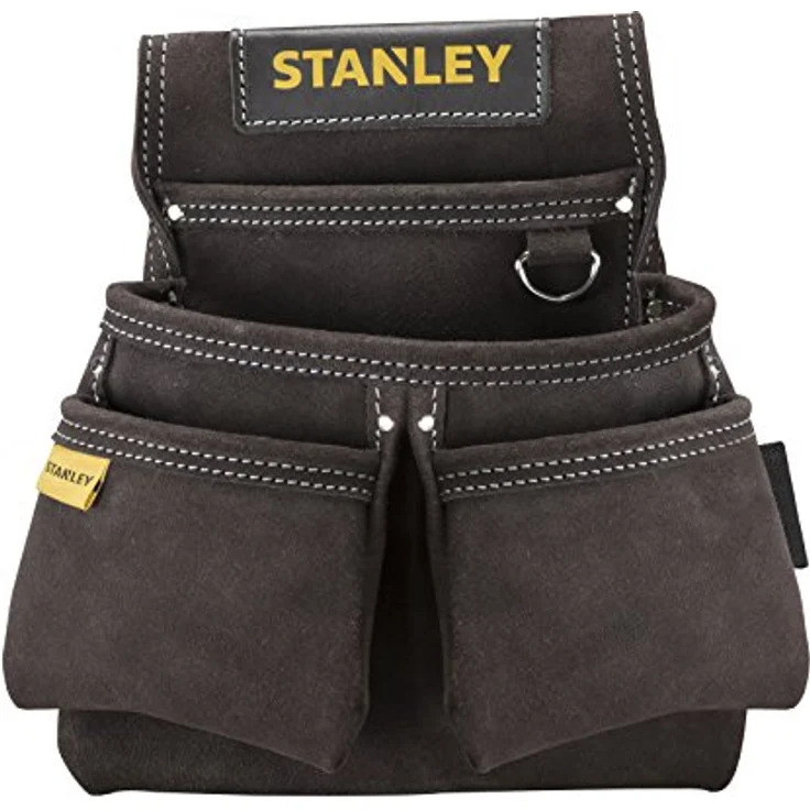 Stanley STST1-80116 Werkzeug- und Hammertasche aus Leder, doppelt mit Nieten verstärkt – Bild 3