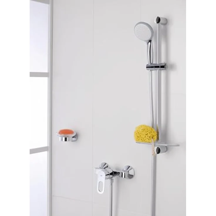 Grohe Handbrause 'Vitalio Go 100' chrom - Effektive Handbrause mit Antikalk-System und ShockProof-Silikonring – Bild 2