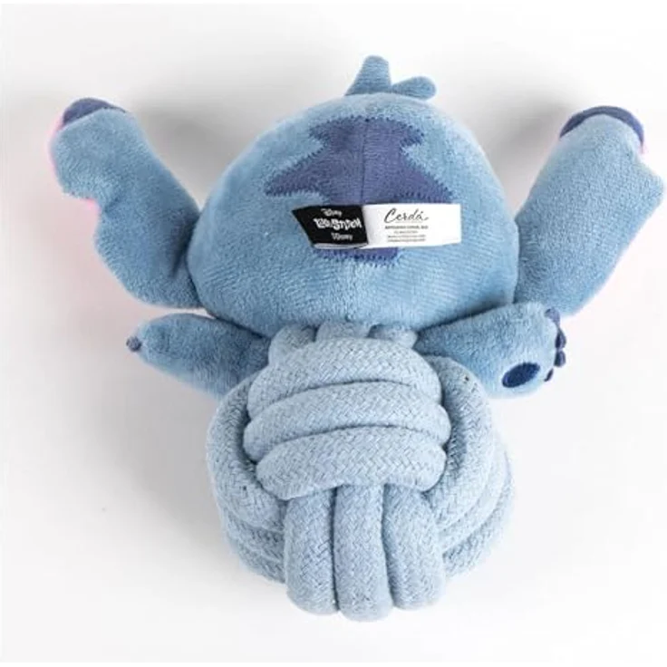 CERDÁ LIFE'S LITTLE MOMENTS Disney Hundespielzeug, robustes interaktives Seilspielzeug im Stitch-Design, ideal zum Beißen und Spielen – Bild 2