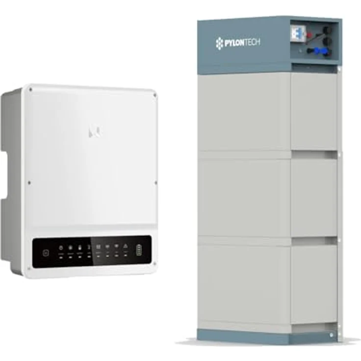 Goodwe KN ET Plus 0% MwSt §12 III UstG HV GW6.5KN-ET 6,5kW Hybrid Wechselrichter mit 10,66 kWh Batteriespeicher-Set, IP66, 3-Phasen, 6500 Watt – Bild 1
