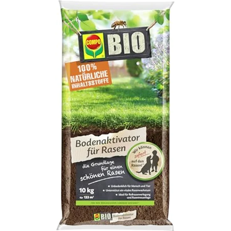COMPO® BIO Bodenaktivator für Rasen, 10 kg – Bild 2