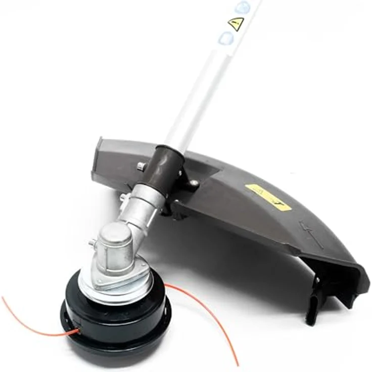 Wiltec - 2in1 Benzin Rasentrimmer, 1,76PS 1,3kW, mit Motorsense und Freischneider – Bild 3