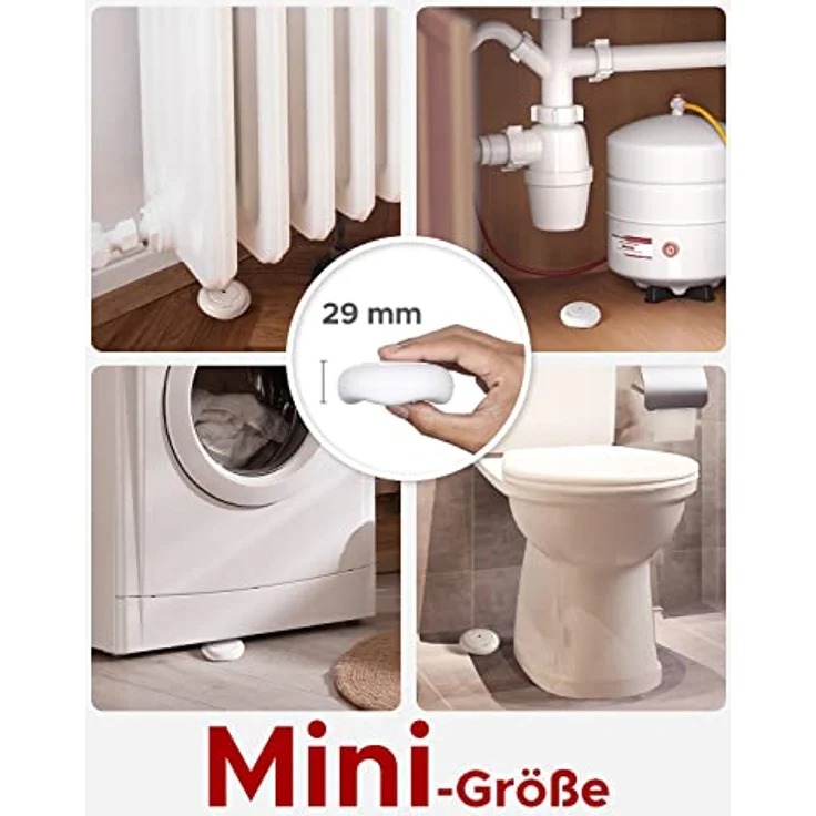 X-Sense SWS55, Smart Wassermelder mit WLAN, 110 dB Alarm und 500 m Reichweite, kompakt und wasserdicht IP66 – Bild 4