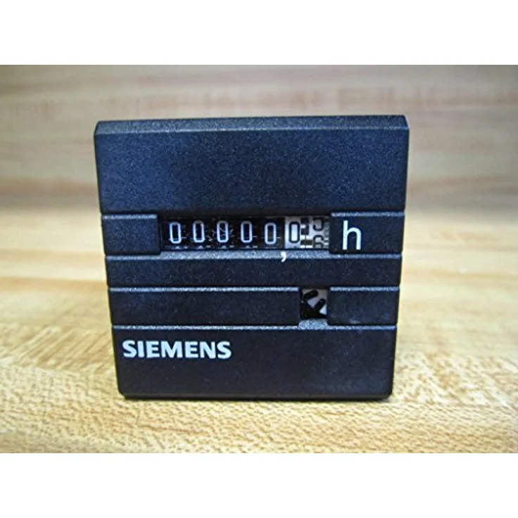 Siemens Betriebsstundenzähler, 10 – 80 V, analog, Fronttafeleinbau, Zählbereich 99999,99 h, 48 x 48 mm – Bild 4