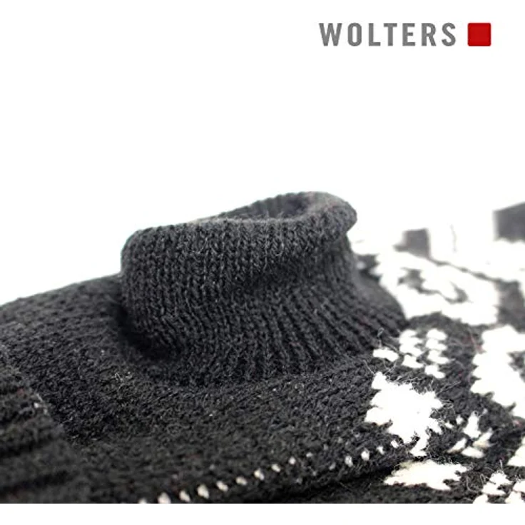 Wolters Norweger Pullover 20cm schwarz/weiss – Bild 3