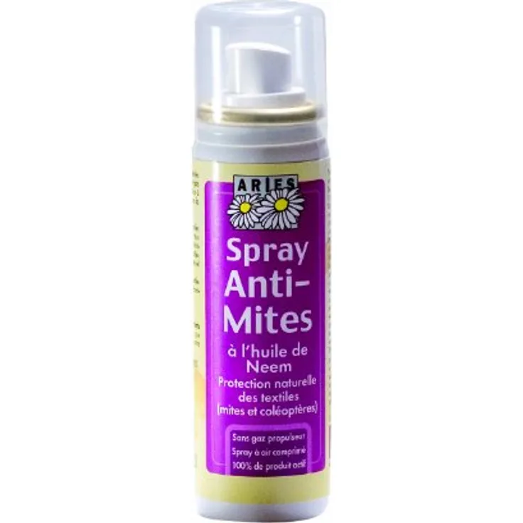 Aries – 4042 mitespr – Reise und Spaziergänge – Spray Mottenschutz Textilien – 50 ml