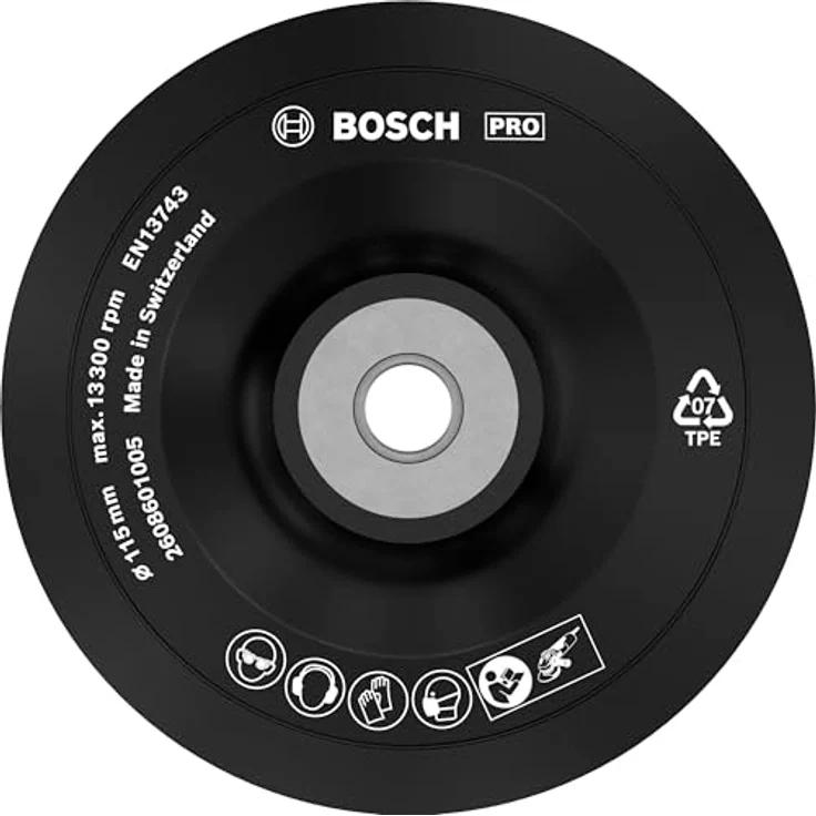 Bosch Professional Schleifteller 115mm, 1 Stk. – Bild 2
