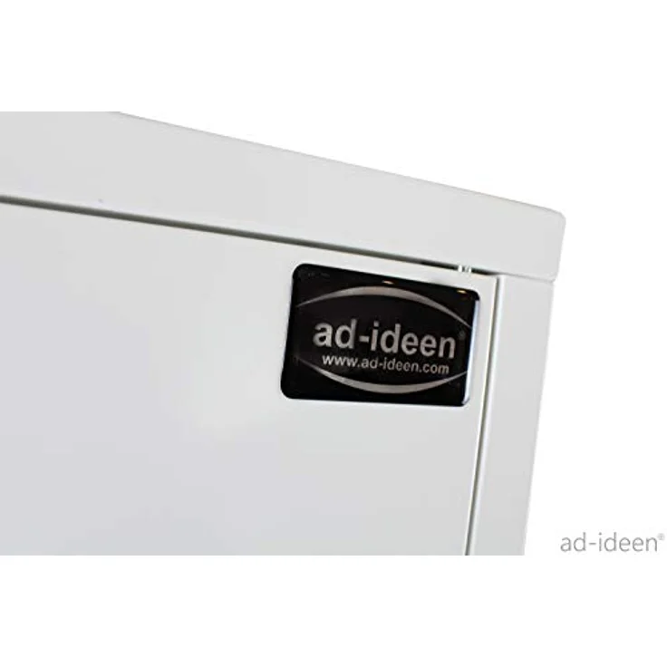 ad-ideen Mobiles Handwaschbecken Verkaufsstand mit Heizstab, Warmwasser bis ca. 36°C, weiß – Bild 3