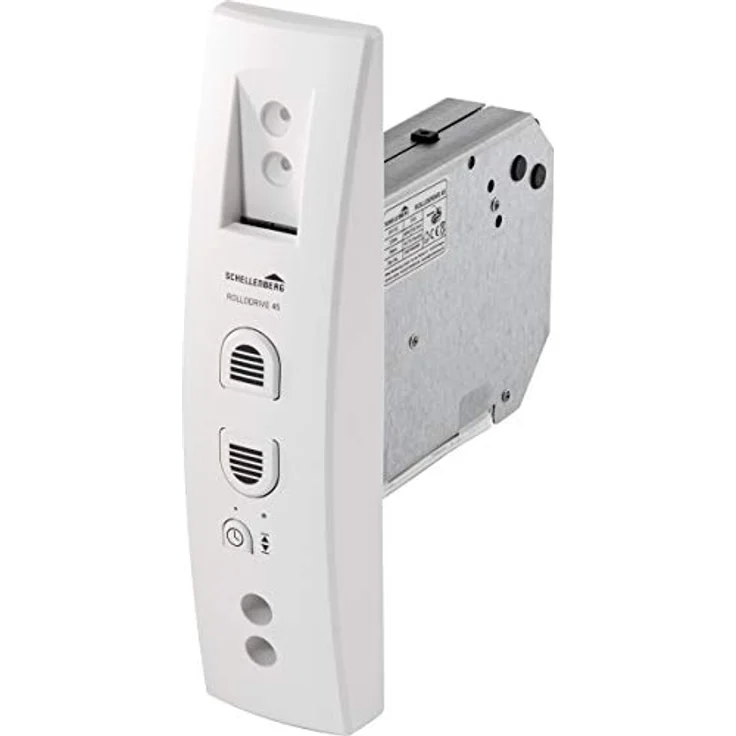 Schellenberg 22638 RolloDrive 45 bis 4 m² Rollladenfläche, 23 mm Gurtbreite Zugkraft 12 kg, mit Zeitautomatik und Netzteil, 29 W, 230 V – Bild 2