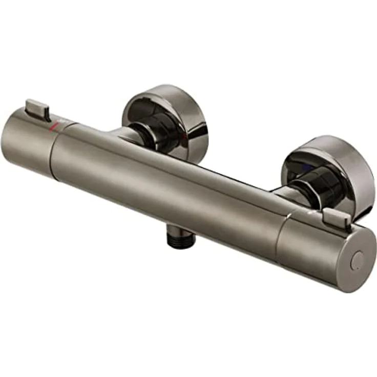 Primaster Brausethermostat Prag silbergrau Cool Touch Verbrühschutz bei 38° C – Bild 2