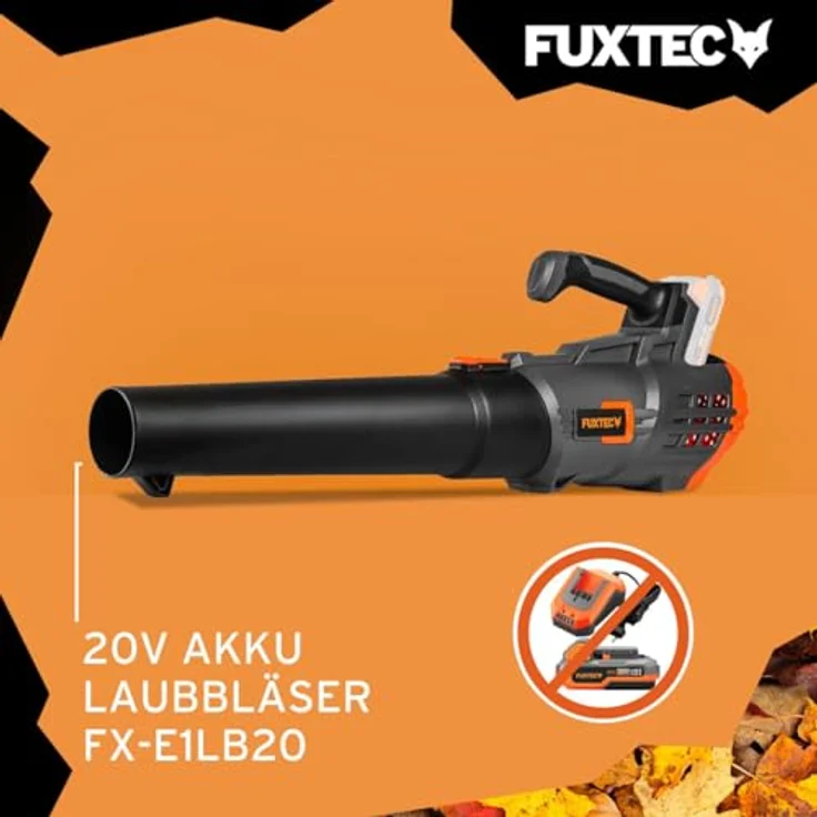 20V Akku Laubbläser FX-E1LB20 FUXTEC - ohne Akku-Ladegerät – Bild 3