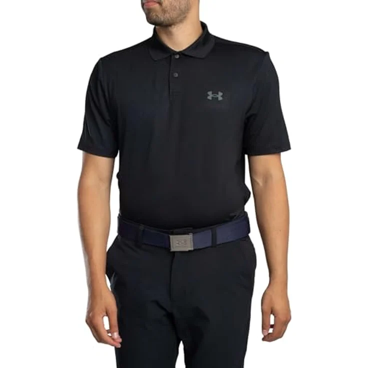 Under Armour® Poloshirt UA PERFORMANCE 3.0 POLO, 4-Way-Stretchstoff, schnelltrocknend, UPF 40, marineblau – Bild 2