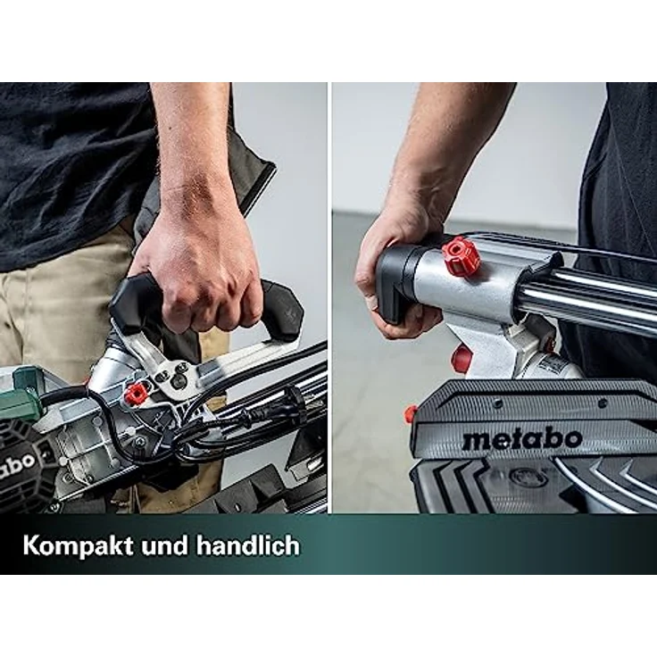 Metabo KGS 18 LTX BL 216 614216850 Akku-Kappsäge (18V, mit Zugfunktion, Klasse M, mit Sägeblattneigung, robuste Bauweise) – Bild 4
