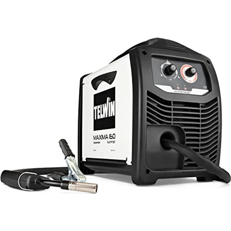 Telwin 816085 Maxima 160 Synergic Drahtschweißgerät mit Invertertechnik, 230V, 50-60Hz, 1ph – Bild 3