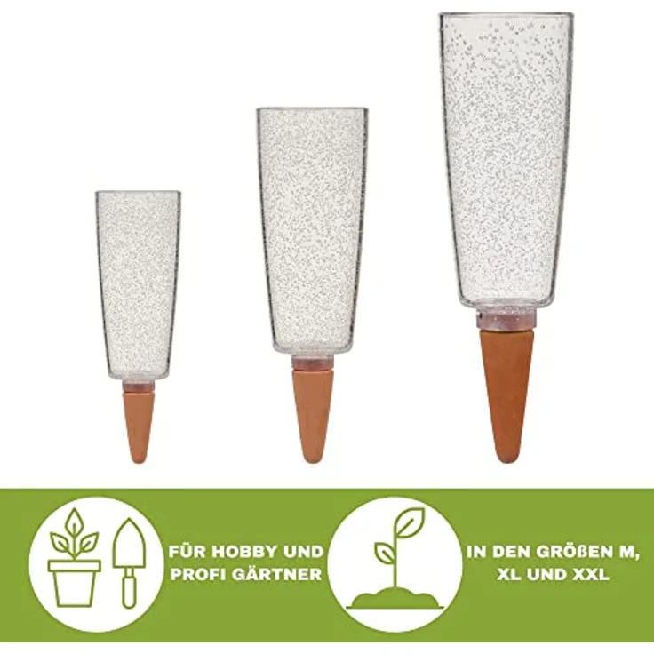 Copa M Bewässerung Wasserspender Bewässerungskugel transparent (4, Transparent) - Scheurich - Preisvergleich – Bild 4
