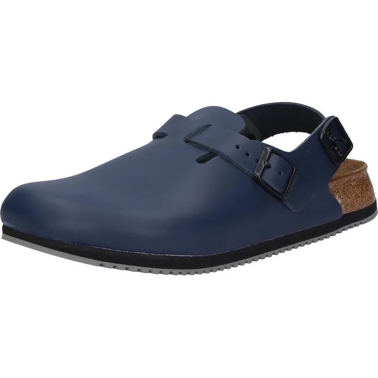 Birkenstock Professional Tokio SL Schuhe blau schmale Weite Sandale mit Kork-Latex-Bettung