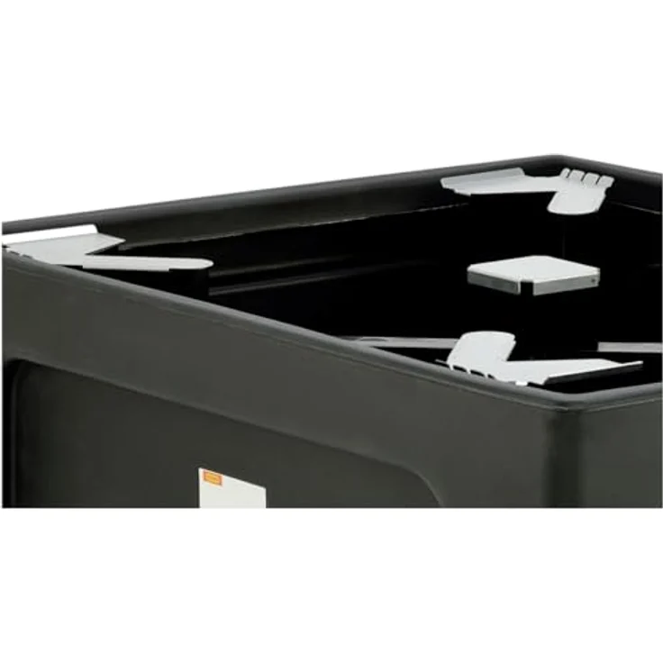 Cemo IBC-Auffangwanne 1.100 l, Polyethylen mit Stützkreuz, B x H x T: 146 x 85 x 117 cm, stapelbar, unterfahrbar – Bild 4