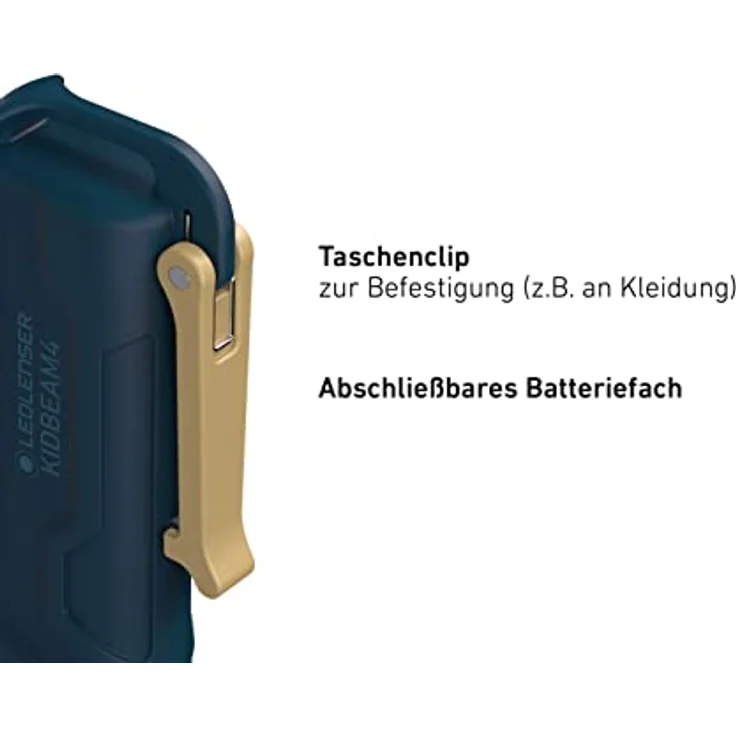 Ledlenser Kidbeam4 flashlight, 70 lumen, green – Bild 2
