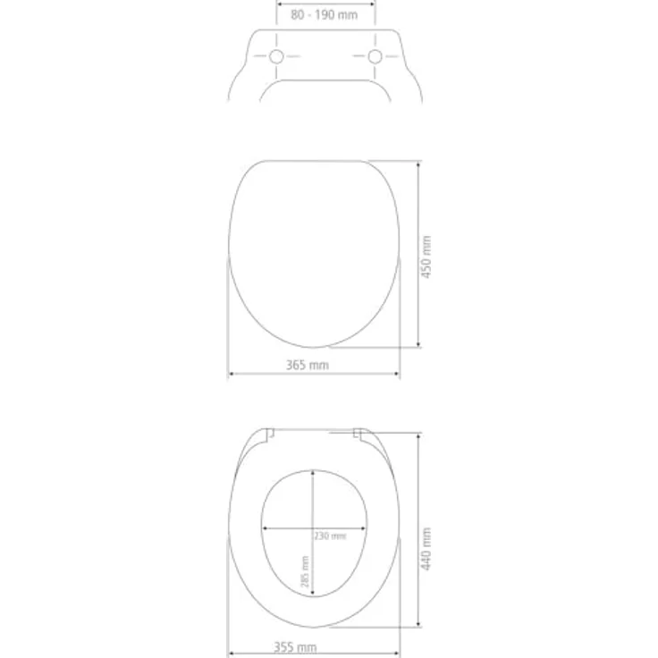 Wenko WC-Sitz Exclusive Nr. 3, Duroplast Weiß matt, mit Absenkautomatik und Easy-Close-Fix-Clip-Befestigung – Bild 4