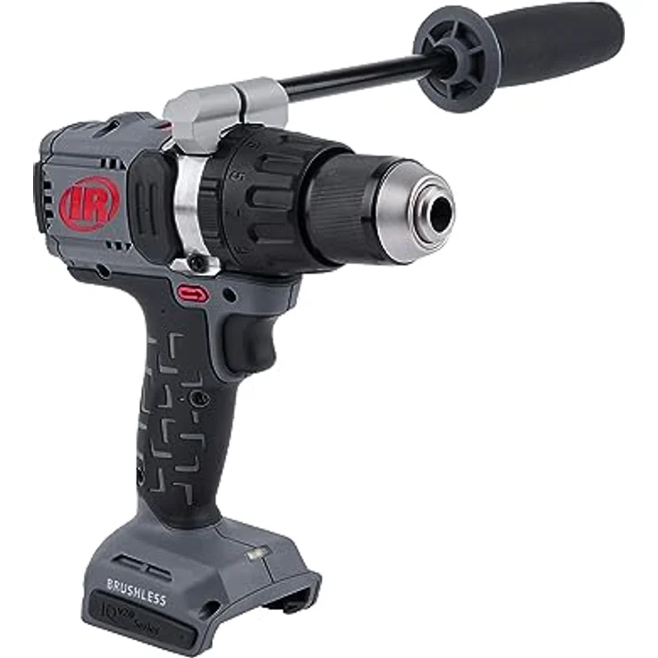 Ingersoll Rand D5241 IQV20 Schlagbohrmaschine - 20V Brushless Motor, All-Metal Schnellspannbohrfutter, 24-Position Clutch, gummiertes Design - Blau – Bild 2