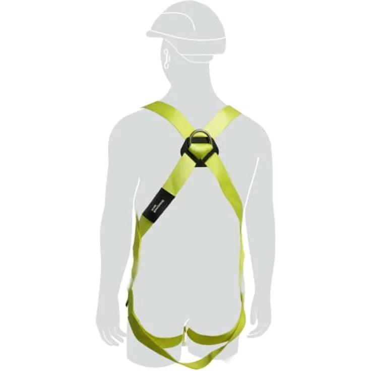 Honeywell Miller 1036294 H100 Sicherheitsgurt 2 pt MB 2LO mit Gurtband vorne, Universalgröße, 140 kg Maximalgewicht – Bild 2