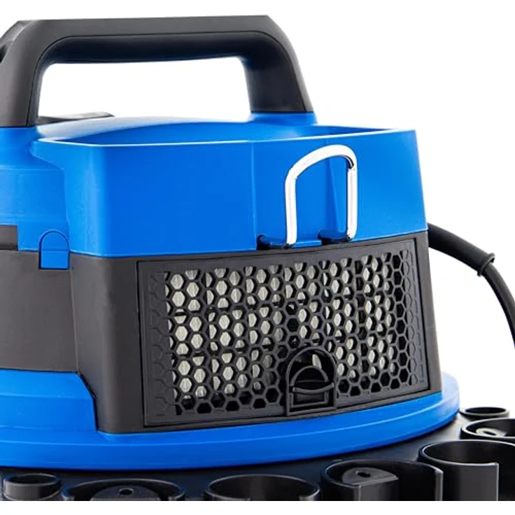 Hyundai Nass- / Trockensauger VCWD1620E, 1600 W, 20l Edelstahltank, Master-Slave-Funktion, HEPA-13-Filter – Bild 4