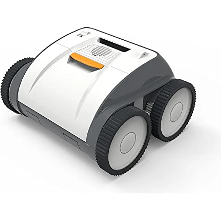 Bestway Aquaglide, Autonomer Schwimmbadroboter Staubsauger für Flachbodenschwimmbäder bis 3,5 x 5 m, wiederaufladbare Lithiumbatterie – Bild 1