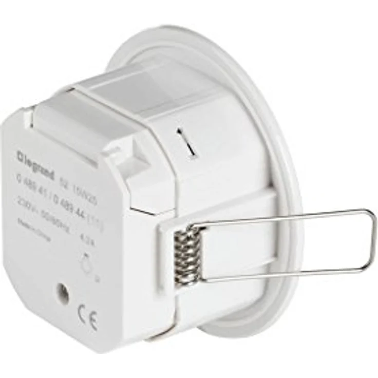 Legrand, Infrarot Decken-Bewegungsmelder für den Innenbereich, 360° Arbeitsfeld, Reichweite bis 8m, einstellbare Umgebungshelligkeit, IP41, Unterputz Deckenmontage, 048944 – Bild 5