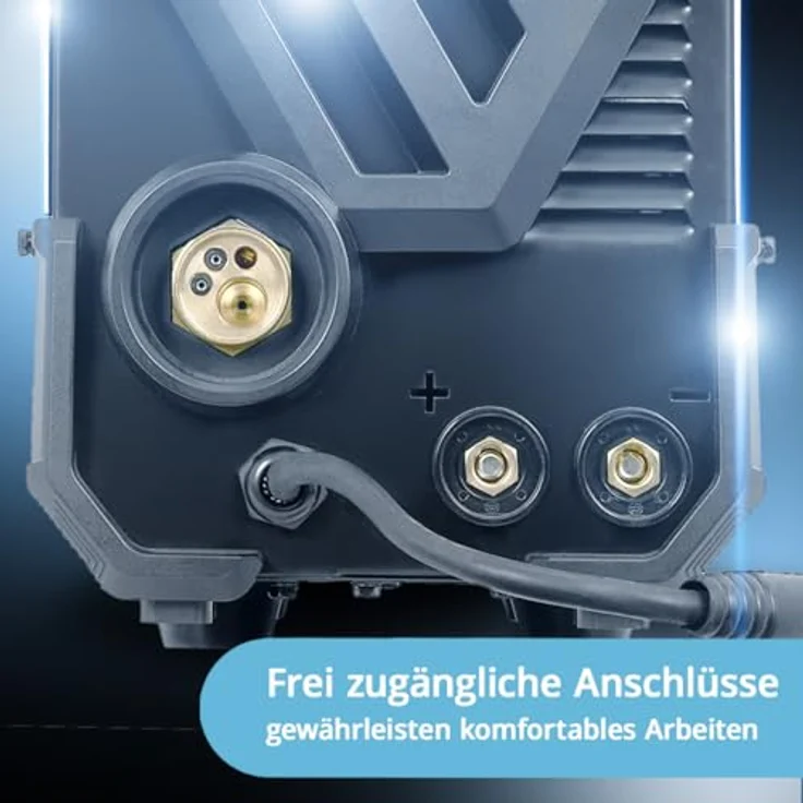 STAHLWERK MIG MAG 200 ST Digital Schweißgerät, 200 A, IGBT Technologie, kompaktes Design, 2-in-1 Kombigerät – Bild 8