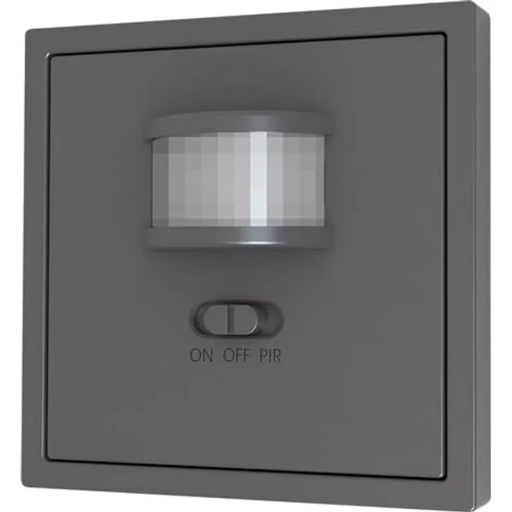 McPower Bewegungsmelder 160° Unterputz Wandmontage | Shallow | 9m Reichweite 230V LED Technik geeignet, ersetzt Lichtschalter, Schwarz