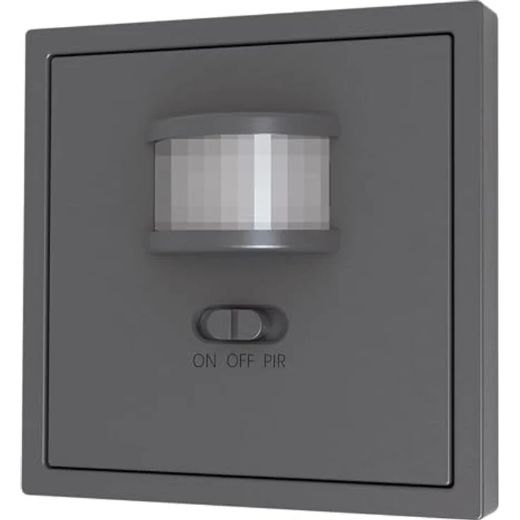 McPower Bewegungsmelder 160° Unterputz Wandmontage | Shallow | 9m Reichweite 230V LED Technik geeignet, ersetzt Lichtschalter, Schwarz