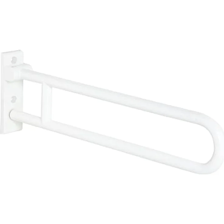 Hewi Stützklappgriff Serie 801 L: 850mm weiß Lackiert - Reinweiß 801.50.220 99