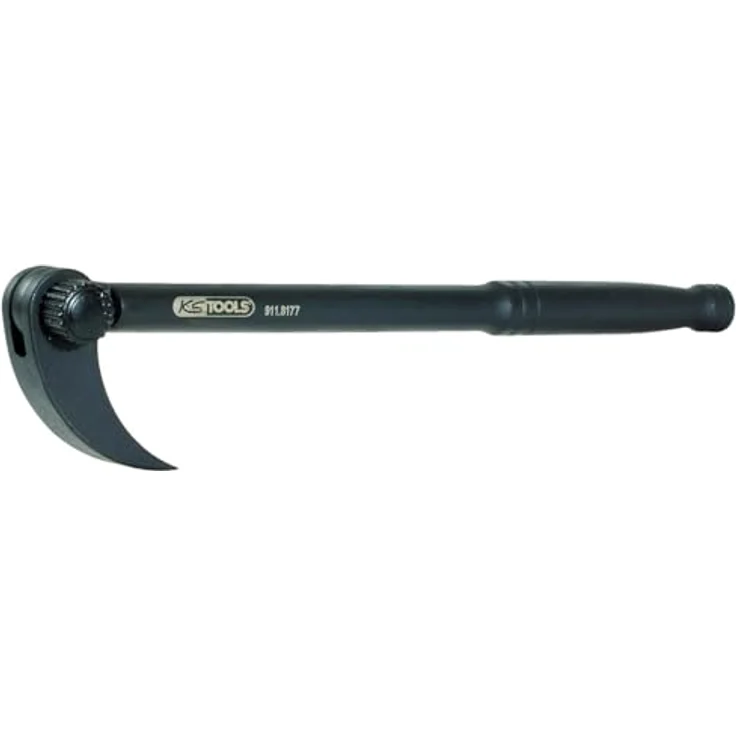 KS Tools 911.8177 Rollkopf-Montierhebel, 300mm, verstellbar, Werkzeugstahl, hohe Kraftübertragung – Bild 1