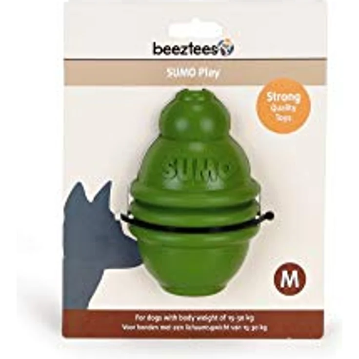 Beeztees Sumo Play L: 8 cm B: 8 cm H: 12 cm M grün – Bild 2