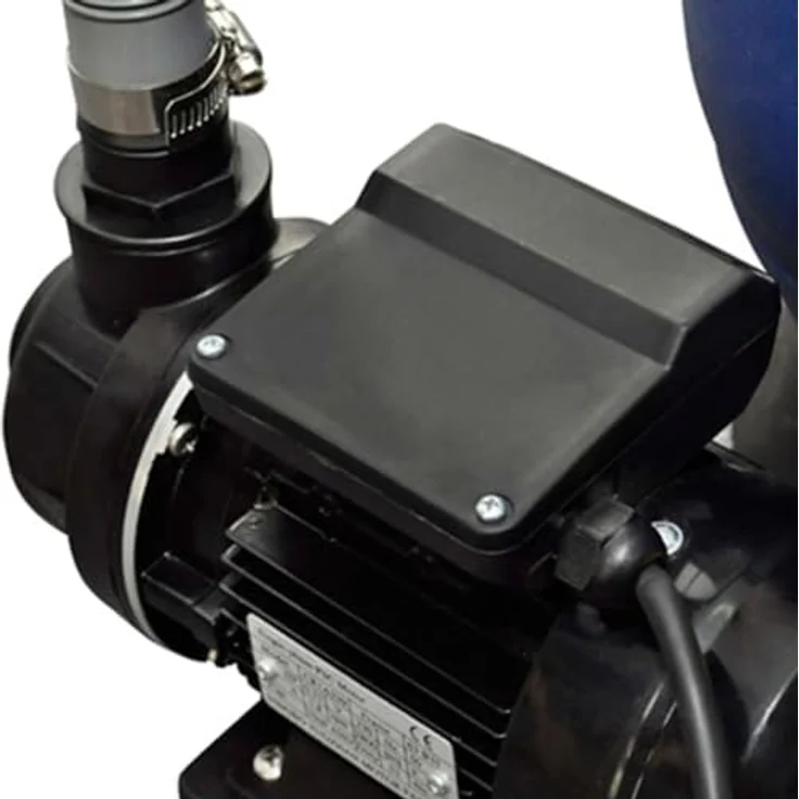 vidaXL Sandfilteranlage, Sandfilterpumpe 400 W mit 11.000 L/h, korrosionsfester Filtertank, für Pools mit 2,5 cm Anschluss – Bild 5