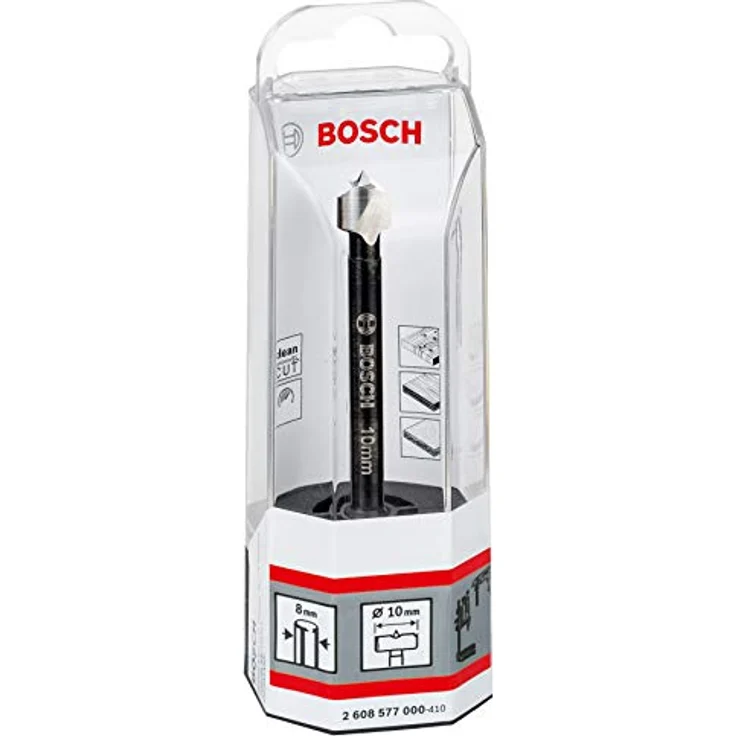 Bosch Forstnerbohrer 10 mm, Präzisionsbohrer für splitterfreies Bohren in Holz – Bild 5