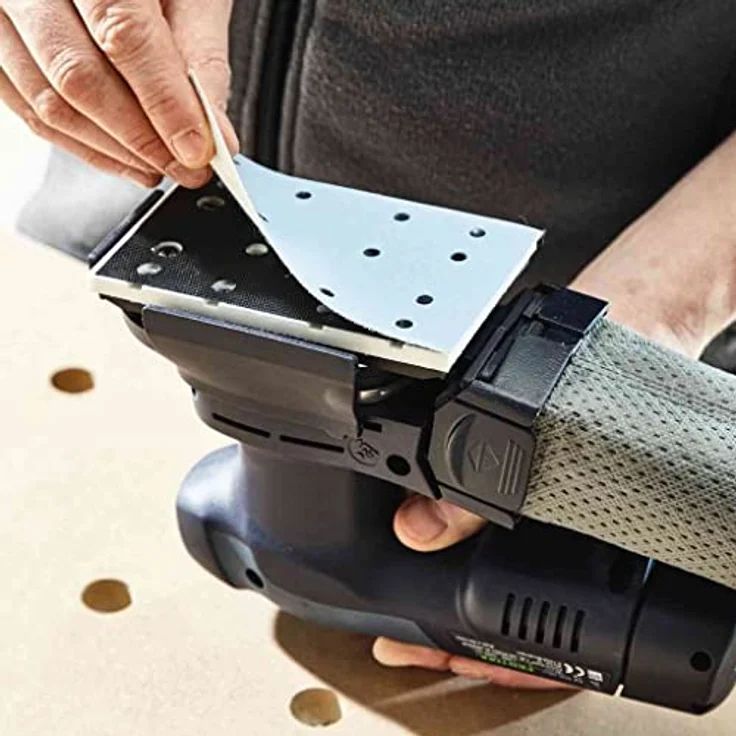 Festool Akku-Rutscher RTSC 400 3,0 I-Plus (mit Akkupacks BP 18 Li 3,0, Schnellladegerät, Schleifschuh, Protector, Longlife-Staubfangbeutel), im Systainer – Bild 4