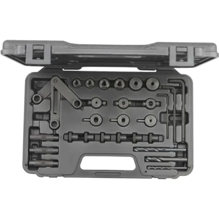 Gedore Red Bohrfutteradapter R15203000, 30-teiliges Zylinderkopf-Bohrlehrensatz für präzises Ausbohren von Stiftschrauben ohne Ausbau des Zylinderkopfes – Bild 2