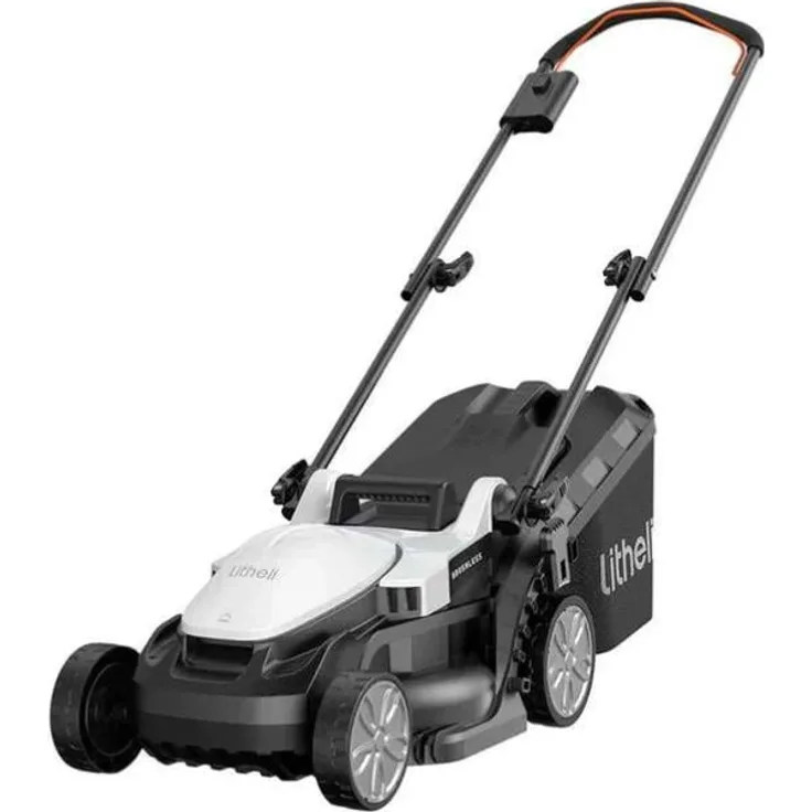 Litheli Akku-Rasenmäher U20 MONO, 33 cm Schnittbreite, ohne Akku, 5-fach höhenverstellbar, 30-Liter-Grasfangkorb