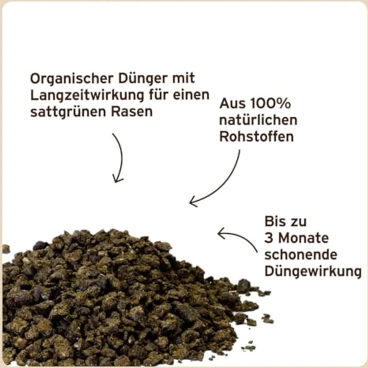 Substral Naturen Bio Rasendünger 500 20 kg – Bild 3