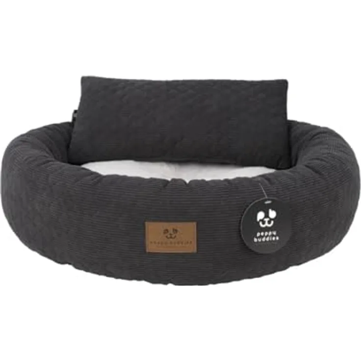 Peppy Buddies Dogbed Olli Cozy L, Tier-Schlafplatz für Hunde mit gemütlicher Polsterung