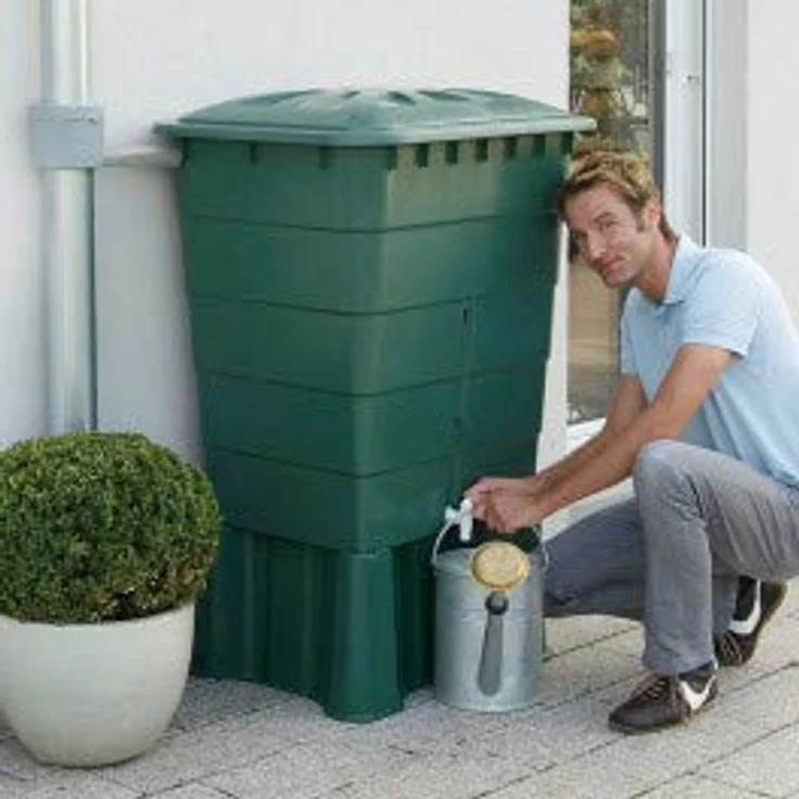 Garantia Regentonne eckig 300 Liter (501206) – Bild 3