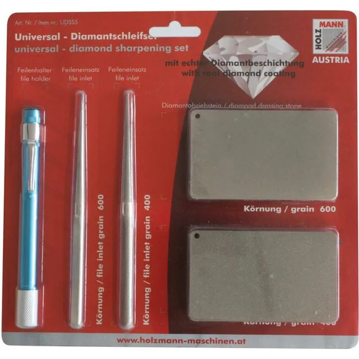 Holzmann Universal Diamant Schärf-Set 5tlg UDSS5