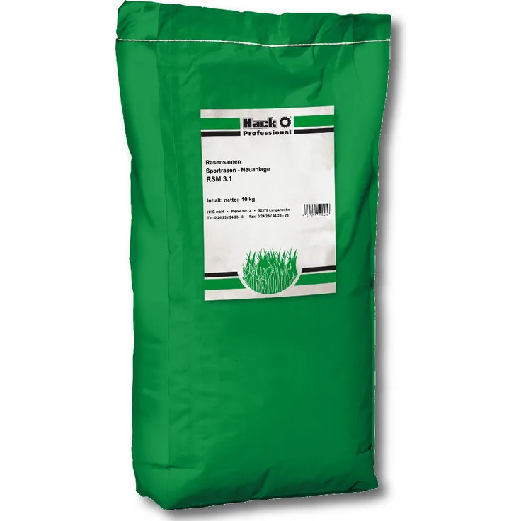 HACK PROFI Rasensamen Sportrasen Neuanlage 3.1, 10 kg