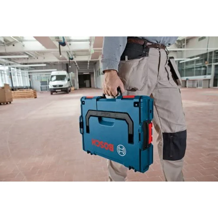 Bosch L-BOXX 136 Werkzeugkoffer (2608438692) Kunststoff, blau, stapelbar – Bild 2